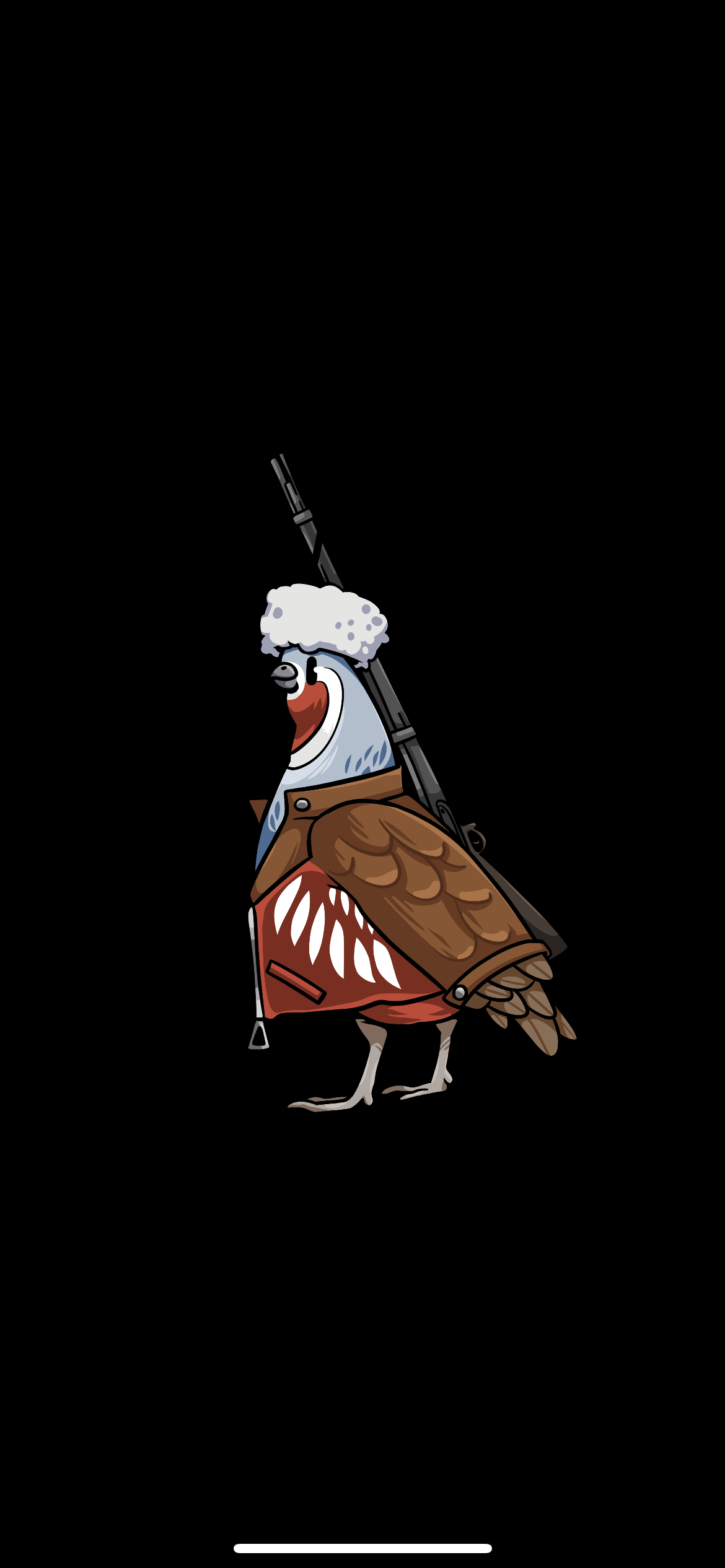Mountain man quail